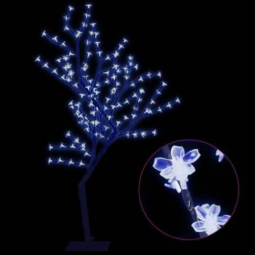 Božićno drvce sa 128 LED žarulja plavo svjetlo 120 cm Cijena