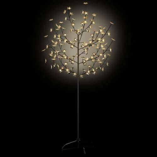 Božićno drvce sa 120 LED žarulja toplo bijelo svjetlo 150 cm Cijena