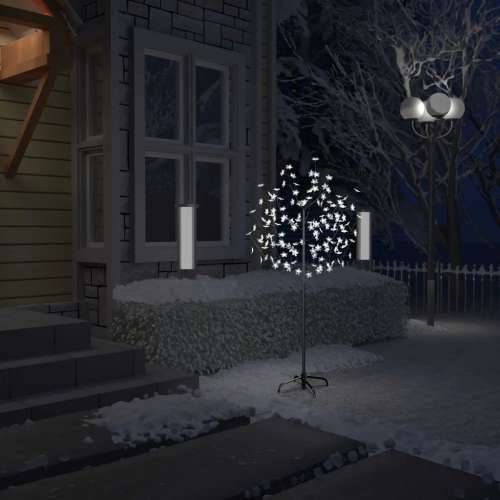 Božićno drvce sa 120 LED žarulja hladno bijelo svjetlo 150 cm Cijena