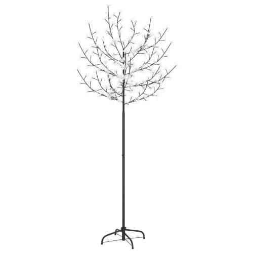 Božićno drvce s 200 LED žarulja toplo bijelo svjetlo 180 cm Cijena