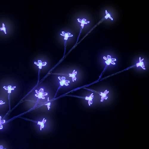 Božićno drvce s 200 LED žarulja plavo-bijelo svjetlo 180 cm Cijena