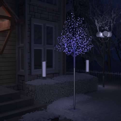 Božićno drvce sa 600 LED žarulja plavo svjetlo 300 cm