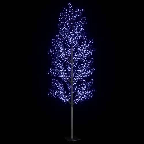 Božićno drvce s 1200 LED žarulja plavo svjetlo 400 cm Cijena