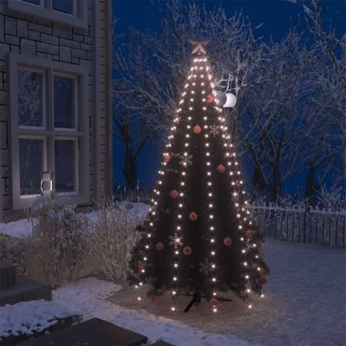 Mrežasta rasvjeta za božićno drvce s 250 LED žarulja 250 cm