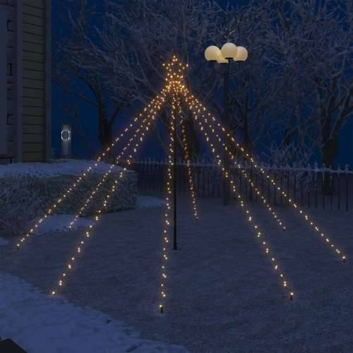 Božićno drvce s padajućim LED svjetlima 400 LED žarulja 2,5 m Cijena