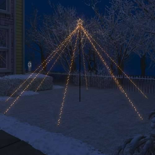 Božićno drvce s padajućim LED svjetlima 576 LED žarulja 3,6 m Cijena