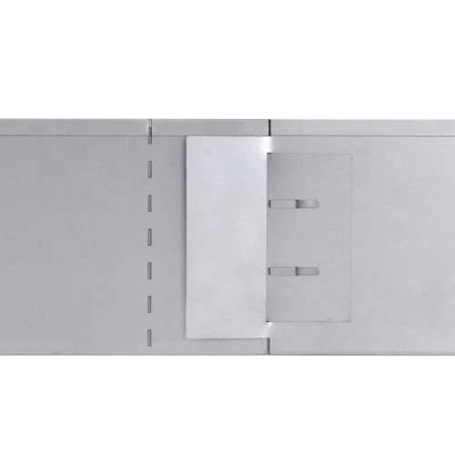 Set od 20 fleksibilnih ograda za travnjak pocinčani čelik 100 x 14 cm - 100 x 14 cm 20 Cijena