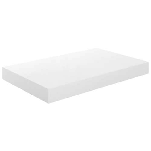 Plutajuća zidna polica visoki sjaj bijela 40 x 23 x 3,8 cm MDF - Visoko sjajno bijela 40 x 23 x 3.8 cm 1 Cijena