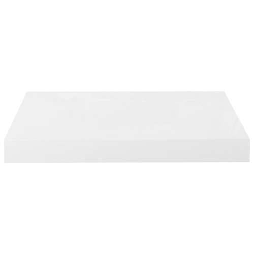 Plutajuća zidna polica visoki sjaj bijela 40 x 23 x 3,8 cm MDF - Visoko sjajno bijela 40 x 23 x 3.8 cm 1 Cijena