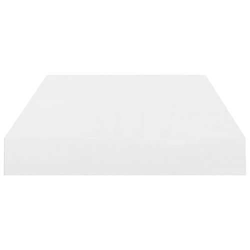 Plutajuća zidna polica visoki sjaj bijela 40 x 23 x 3,8 cm MDF - Visoko sjajno bijela 40 x 23 x 3.8 cm 1 Cijena