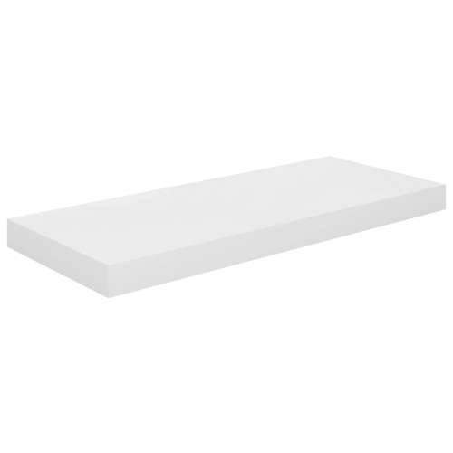 Plutajuća zidna polica visoki sjaj bijela 60x23,5x3,8 cm MDF - Visoko sjajno bijela 60 x 23.5 x 3.8 cm 1 Cijena