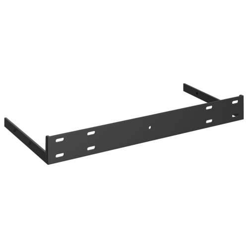 Plutajuće zidne police 2 kom sjajne sive 50 x 23 x 3,8 cm MDF - visoko sjajno siva 50 x 23 x 3.8 cm 2 1 Cijena