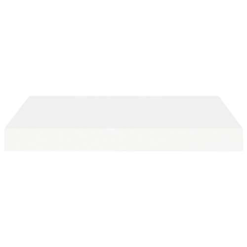 Plutajuće zidne police 2 kom bijele 40 x 23 x 3,8 cm MDF - Bijela 40 x 23 x 3.8 cm 2 1 Cijena