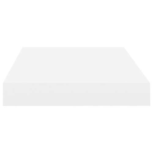 Plutajuće zidne police 2 kom bijele 40 x 23 x 3,8 cm MDF - Bijela 40 x 23 x 3.8 cm 2 1 Cijena
