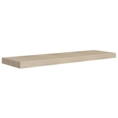 Plutajuće zidne police 2 kom boja hrasta 90 x 23,5 x 3,8 cm MDF Cijena