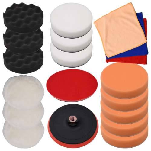 18-dijelni set jastučića za poliranje 150 mm - 150 mm (18 kom) Cijena