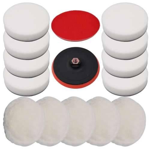 14-dijelni set jastučića za poliranje 180 mm - 180 mm (14 kom) Cijena