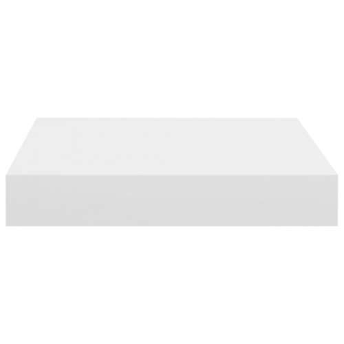 Plutajuće zidne police 4 kom bijele 23 x 23,5 x 3,8 cm MDF - Bijela 23 x 23.5 x 3.8 cm 4 1 Cijena