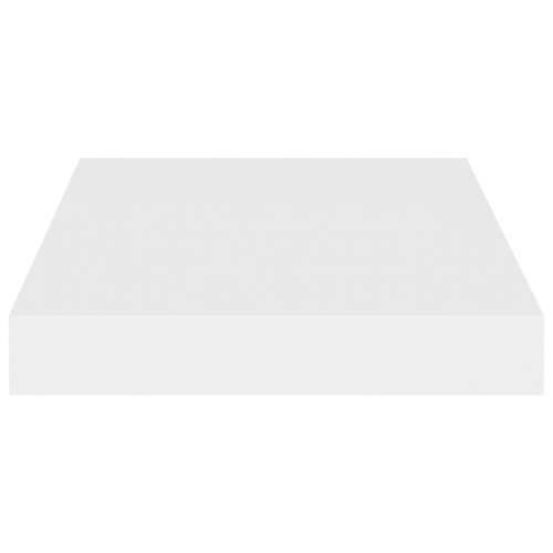 Plutajuće zidne police 4 kom bijele 23 x 23,5 x 3,8 cm MDF - Bijela 23 x 23.5 x 3.8 cm 4 1 Cijena