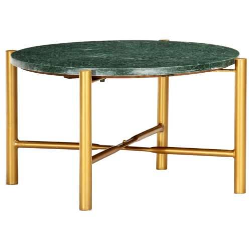 Stolić za kavu zeleni 60x60x35 cm pravi kamen mramorne teksture - Zelena 60 x 60 x 35 cm 1 Cijena