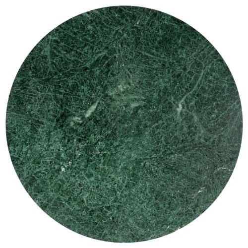 Stolić za kavu zeleni 60x60x35 cm pravi kamen mramorne teksture - Zelena 60 x 60 x 35 cm 1 Cijena