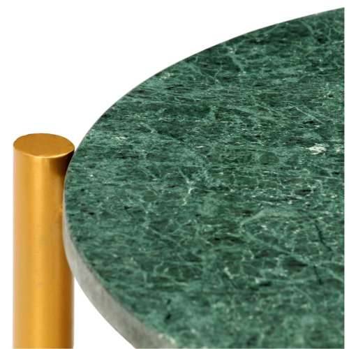 Stolić za kavu zeleni 60x60x35 cm pravi kamen mramorne teksture - Zelena 60 x 60 x 35 cm 1 Cijena