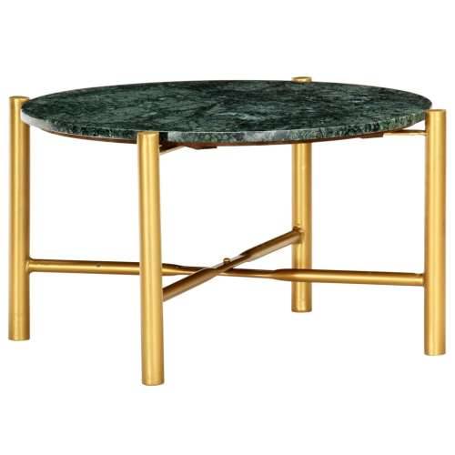 Stolić za kavu zeleni 60x60x35 cm pravi kamen mramorne teksture - Zelena 60 x 60 x 35 cm 1 Cijena