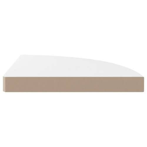 Plutajuće kutne police 2 kom sjajne bijele 35 x 35 x 3,8 cm MDF Visoko sjajno bijela 35 x 35 x 3.8 cm 2 1 Cijena