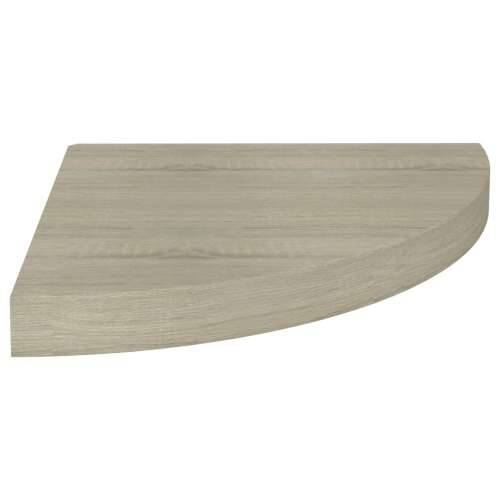 Plutajuće kutne police 4 kom boja hrasta 35 x 35 x 3,8 cm MDF - Boja hrasta 35 x 35 x 3.8 cm 4 1 Cijena