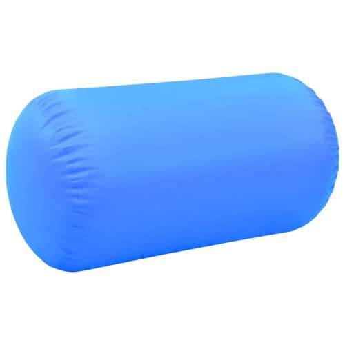 Gimnastički valjak na napuhavanje s crpkom 120x90 cm PVC plavi Cijena