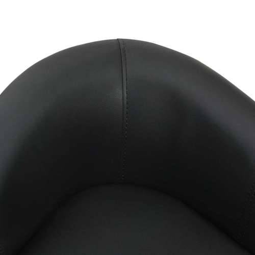 Sofa za pse crna 67 x 41 x 39 cm od umjetne kože - Crna Cijena