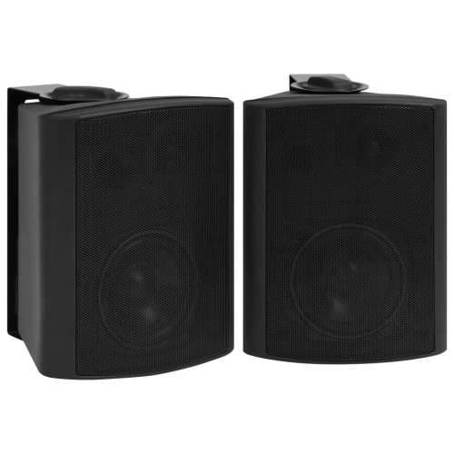Zidni stereo zvučnici 2 kom crni unutarnji/vanjski 100 W Cijena