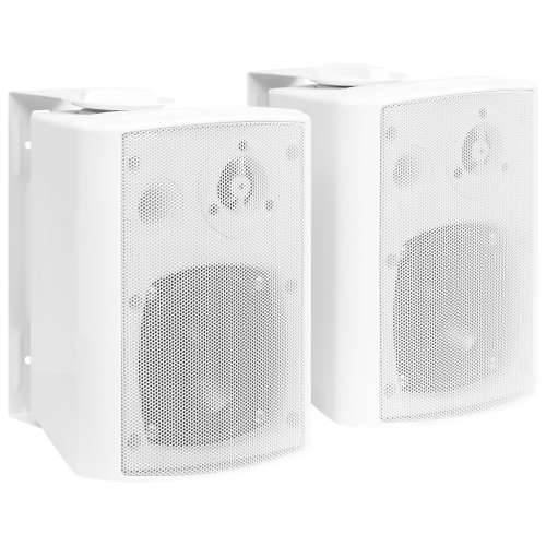 Zidni stereo zvučnici 2 kom bijeli unutarnji/vanjski 80 W Cijena
