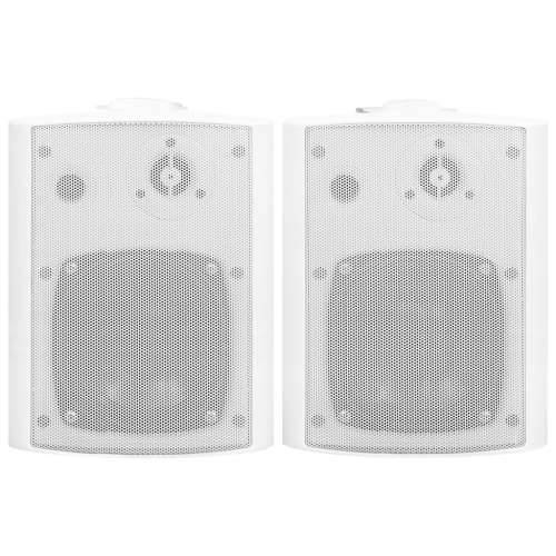 Zidni stereo zvučnici 2 kom bijeli unutarnji/vanjski 100 W Cijena