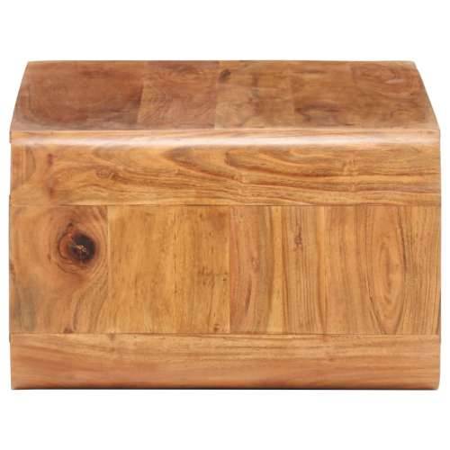 Stolić za kavu 90 x 50 x 30 cm od masivnog bagremovog drva Cijena