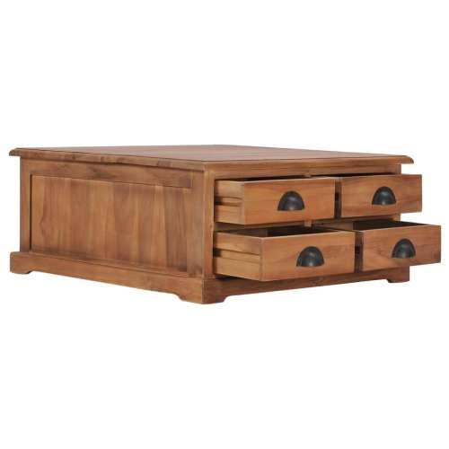 Stolić za kavu 68 x 68 x 30 cm od masivne tikovine Cijena