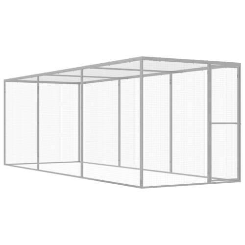 Kavez za mačke 4,5 x 1,5 x 1,5 m od pocinčanog čelika 4.5 x 1.5 x 1.5 m Cijena