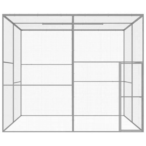 Kavez za mačke 3 x 3 x 2,5 m od pocinčanog čelika - 3 x 3 x 2.5 m Cijena