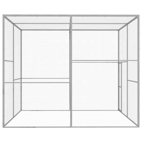 Kavez za mačke 3 x 3 x 2,5 m od pocinčanog čelika - 3 x 3 x 2.5 m Cijena