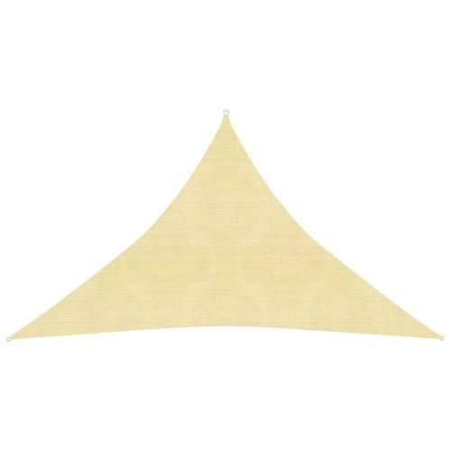 Jedro za zaštitu od sunca 160 g/m² bež 2,5 x 2,5 x 3,5 m HDPE Bež 2.5 x 2.5 x 3.5 m 1 Cijena