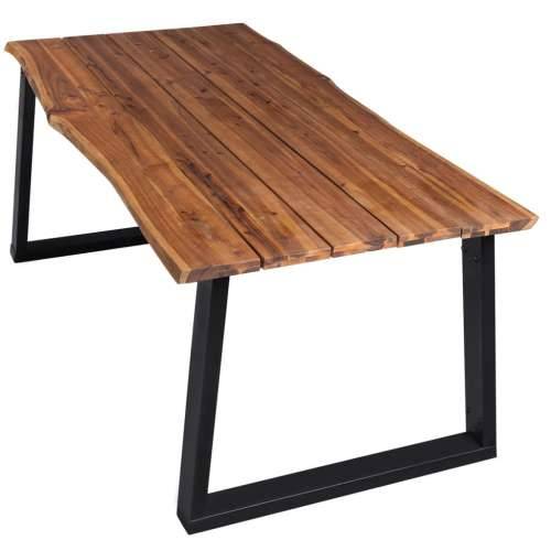 Blagovaonski stol 170 x 90 x 75 cm od masivnog bagremovog drva - 1 Cijena
