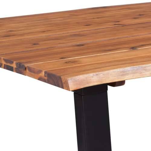Blagovaonski stol 170 x 90 x 75 cm od masivnog bagremovog drva - 1 Cijena