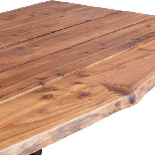 Blagovaonski stol 170 x 90 x 75 cm od masivnog bagremovog drva - 1 Cijena