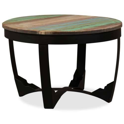 Stolić za kavu od masivnog obnovljenog drva 60 x 40 cm