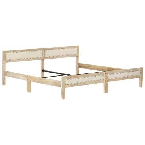 Okvir za krevet od masivnog drva manga 200 cm - 200 x 200 cm Cijena