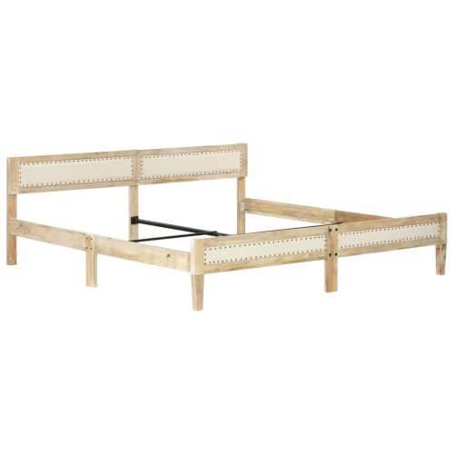 Okvir za krevet od masivnog drva manga 200 cm - 200 x 200 cm Cijena