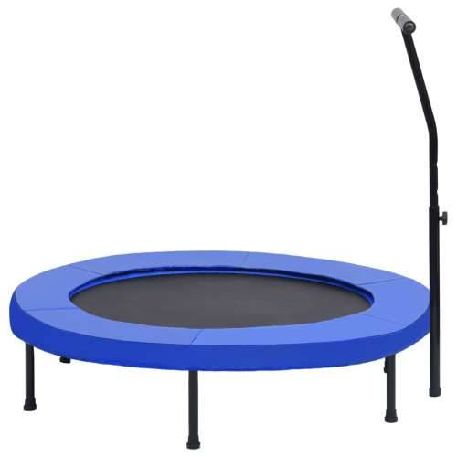 Trampolin za vježbanje s ručkom i sigurnosnim jastučićem 122 cm - 122 cm 1 Sa sigurnosnim jastučićima Okruglo Cijena