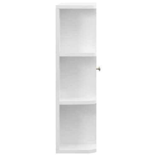 Kupaonski ormarić s ogledalom bijeli 66 x 17 x 63 cm MDF - Bijela 1 Cijena