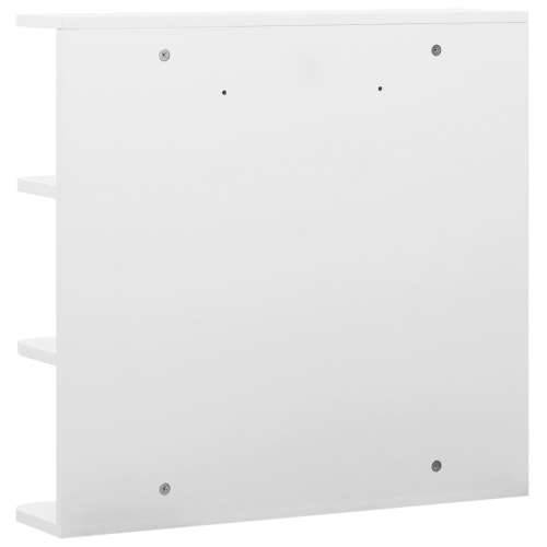 Kupaonski ormarić s ogledalom bijeli 66 x 17 x 63 cm MDF - Bijela 1 Cijena