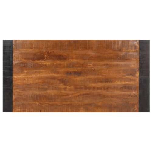 Blagovaonski stol 140x70x76 cm od masivnog grubog drva manga Tamno smeđa 140 x 70 x 76 cm 1 Cijena